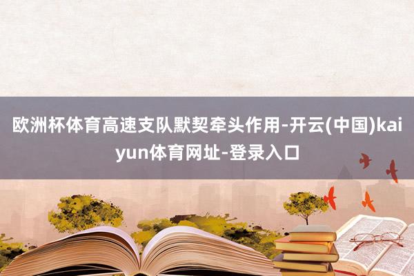 欧洲杯体育高速支队默契牵头作用-开云(中国)kaiyun体育网址-登录入口