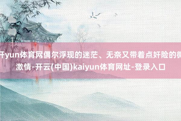 开yun体育网偶尔浮现的迷茫、无奈又带着点奸险的微激情-开云(中国)kaiyun体育网址-登录入口